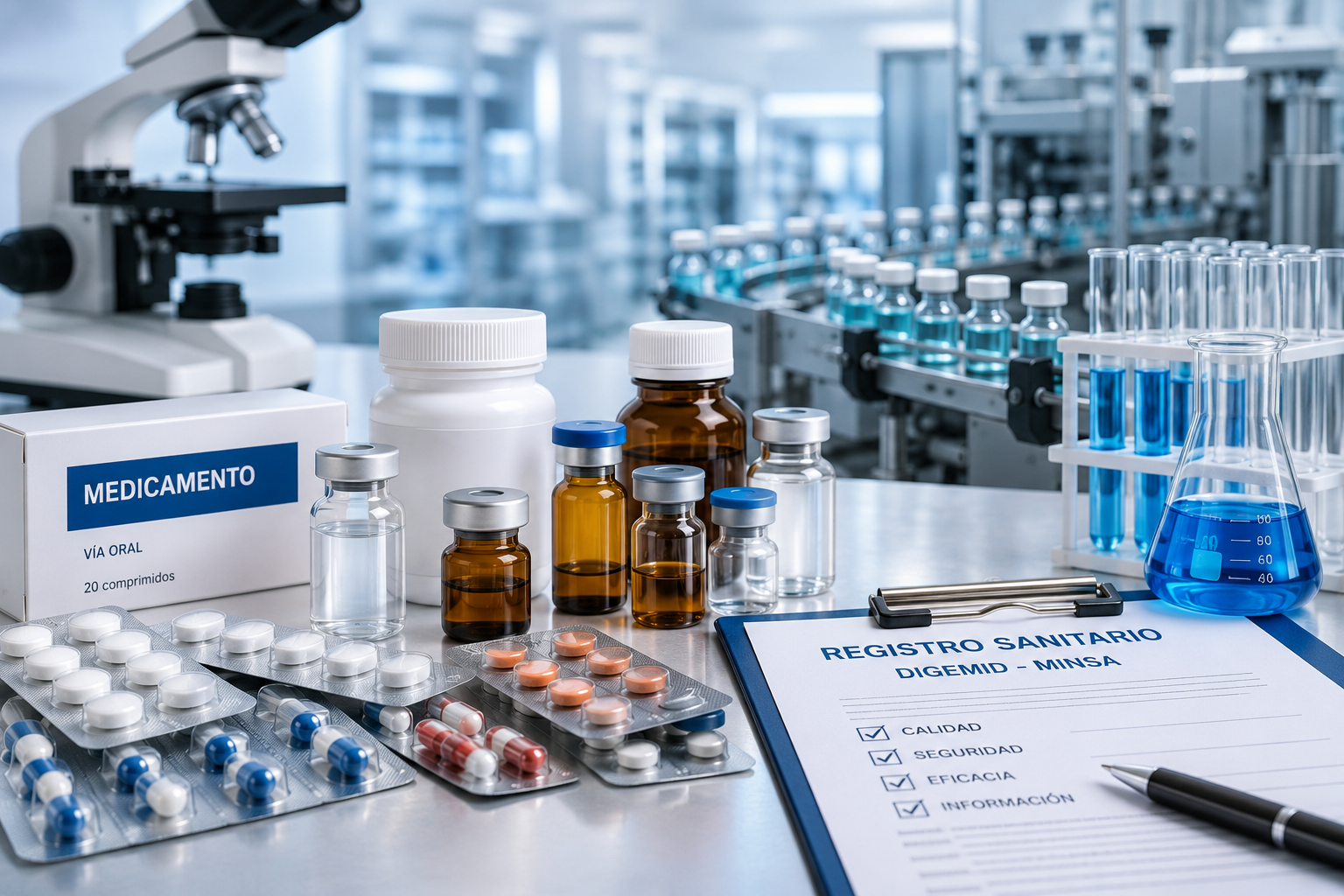 Registro sanitario de medicamentos en Perú