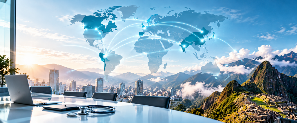 Global healthcare business partnerships connecting international manufacturers with Peru regulatory market access